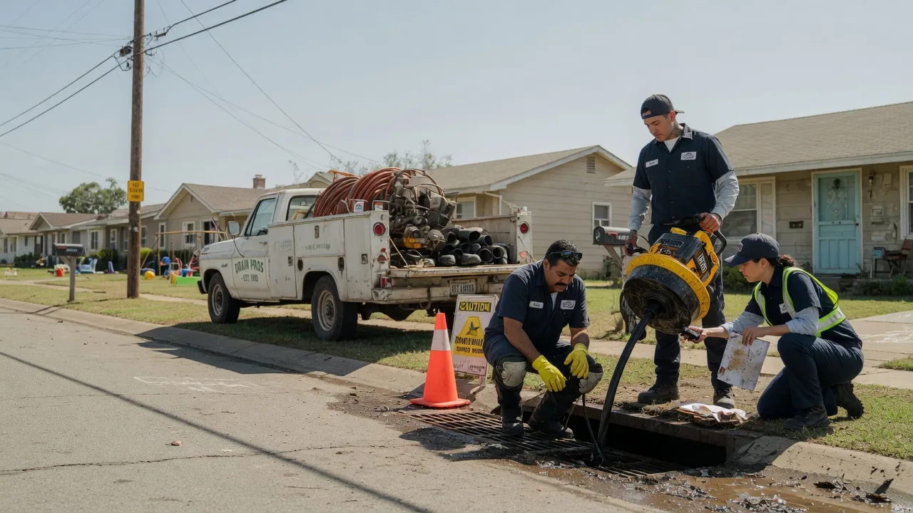 Drain Cleaning in Caddo, TX near me